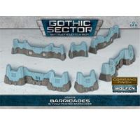 Gale Force Nine Battlefield in a Box: Gothic Sector Legion: Defensive Walls Figu