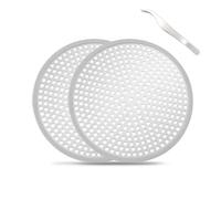 Galenecx 2 Pezzi Raccogli Capellis Doccia, Acciaio Inossidabile Filtro Doccias Capelli, Filtro Scarico Doccias Fori Rotondi Fini, Facile da Pulire Filtros Capelli Doccia, Adatto per Bagno