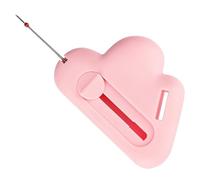 Galenecx Guida Magnetica per Cuciture, Guida Magnetica Multiuso con Scala, Guida per Cuciture Regolabile 2 in 1, Accessori Macchina da Cucire, per Progetti di Cucito(Rosa)