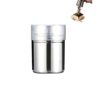 Galenecx Spargi Zucchero a Velo, Spargizucchero in Acciaio Inossidabile con Coperchio Powdered Sugar Shaker, Spargi Cacao in Polvere, per Sale, zucchero, Cac-ao, Farina e Spezie