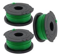 Galenkong 3 bobine di filo standard di ricambio per decespugliatore Black and Decker GL7033 GL8033 GL9035, A6482 (6 m x 2 mm)