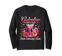 Galentine Girl's Club - Galentine's Day Gals Sisterhood Maglia a Manica