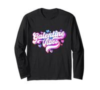 Galentine Vibes - Galentine's Day Gals Sorellanza Gal Pals Maglia a Manica