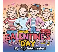 Galentine's Day: Simple and Bold Coloring Book to Celebrate Friendship for All Ages