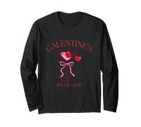 Galentine's Gang Design festeggia Amicizia San Valentino Maglia a Manica