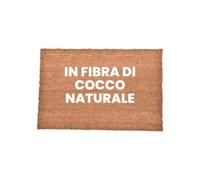 Galeone - Biancheria e Tessuti Zerbino Cocco | Zerbino Ingresso - Zerbini per Ingresso Esterno - Fibra di Cocco Naturale con fondo Antiscivolo, 100 x 560 cm