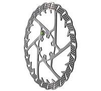 Disco freno Galfer Bike Wave Shark Argenté 160x1,8 mm