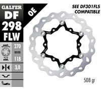 GALFER DF298FLW BRAKE DISC FLOAT WAVE YAMAHA WR 450 F 2021