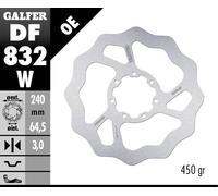 GALFER DF832W BRAKE DISC FIXED WAVE TM RACING MX 85 2018