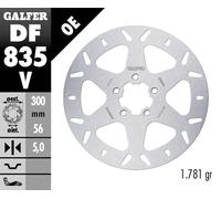 Harley-Davidson FLHR Road King 2008-2010 Galfer Anteriore Fisso Rotondo Dischi