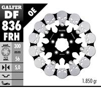 DF836FRH SKULL BRAKE ROTOR HARLEY FLHRSE5 1800 ABS ROAD KING CVO 110TH ANN. 2013