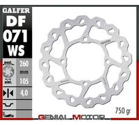 Galfer Disco Freno Anteriore Wave Oversize 260X4,2 Honda Sh 150 Scoopy 2001>2004