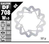 Galfer Disco Freno Ant WAVE FIXED RIGHT 240x3,5 DERBI SENDA SM DRD LIMITED 2005