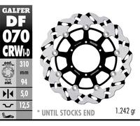 Galfer Disco Freno Anteriore WAVE FLOAT GRO L. 310x5 per HONDA CBR 600 RR C-ABS 2013-2017