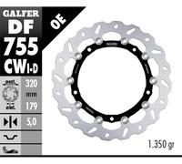 Galfer Disco freno anteriore WAVE FLOAT LX 320x5 per BMW S 1000 RR ABS 2009-2018