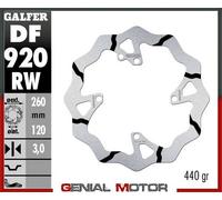 Galfer Disco Freno Anteriore Wave DF920RW Argento 260x3 mm