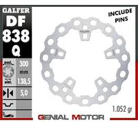 Galfer Disco Freno Anteriore Cubiq Fixed 300X5mm Harley Davidson Live Wire 2000