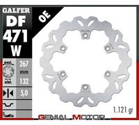 Galfer Disco Freno Anteriore Wave 267X5mm Yamaha Srx 600 Classic By Bird 1990