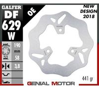 Galfer Disco Freno Anteriore Wave Fixed 190X3.8mm Aprilia Sr 50 Acqua 1995>1996