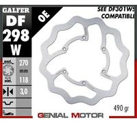 Galfer Disco Freno Anteriore Wave Fixed 270X3mm Fantic Xe 250 2T 2020