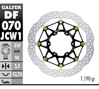 Galfer Disco Freno Ant WAVE FLOATECH 310X5.5 HONDA CBR 1000 RR FIREB 2004 2005