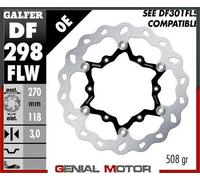 GALFER DF298FLW BRAKE DISC FLOAT WAVE YAMAHA YZ 250 2023