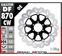 Galfer Wave® Df870cw Wave Brake Disc Argento