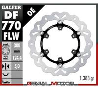 Galfer Df770flw Wave Floating Brake Disc Argento 300 x 5 mm