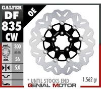 Galfer Disco Freno Anteriore Wave 300X5mm Harley Davidson Cvo Breakout 2013