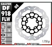 Galfer Disco Freno Anteriore Wave Floating 310X5,5mm Triumph Speedmaster 2010