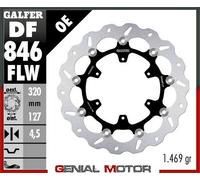 Galfer Disco Freno Anteriore Wave Floating 320X4.5mm Ktm 690 Smc R Abs 2016>2020