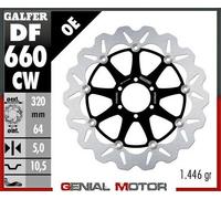 Galfer Disco Freno Anteriore Wave Floating 320X5mm Aprilia Blue Marlin 2002