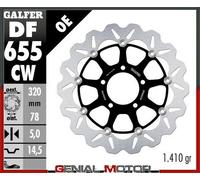 Galfer Disco Freno Anteriore Wave Floating Complete 320X5mm Zero Zero Sr-R 2021