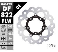 Galfer Disco Freno Post Wave 300X5.6mm Harley Vrscx V-Rod 10Th Anniversary 2012
