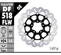 Galfer Wave® Df518flw Brake Disc Argento