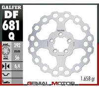 Galfer Sol Mnt Cubiq Df681q Rear Brake Disc Argento