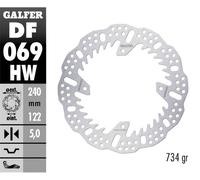 Galfer Disco Freno Posteriore SHARK FIXED 240X5MM HONDA CRF 450 L 2019