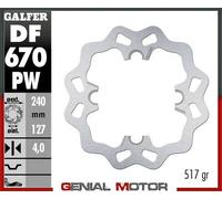Galfer Disco Freno Posteriore Wave 240X4mm Sherco 2.5 If 2009