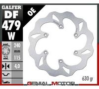 Galfer Disco Freno Posteriore Wave 240X4mm Yamaha Yz 250 F, Wr F 4T 2000