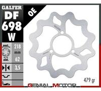 Galfer Disco Freno Posteriore Wave Fixed 218X3,5mm Derbi Black Devil 2004