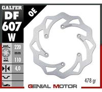 Galfer Disco Freno Posteriore Wave Fixed 220X4mm Ktm 200 Exc 1998>2003