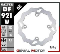 Galfer Disco Freno Posteriore Wave Fixed 220X4m Sherco 250 Sef-R Fork Sachs 2014