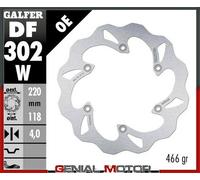 Galfer Disco Freno Posteriore Wave Fixed 220X4mm Suzuki Rm 125 1996>1998