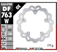 Galfer Disco Freno Posteriore Wave Fixed 265X5mm Bmw R 1200 R 2006>2008