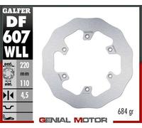 Galfer Disco Freno Posteriore Wave Fixed Solid 220X4.5mm Husaberg 650 Fc-Fe 2004