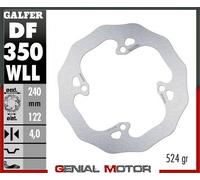 Galfer Disco Freno Posteriore Wave Fixed Solid 240X4m Suzuki Rmx 450 Z 2010>2017