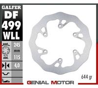 Galfer Disco Freno Posteriore Wave Fixed Solid 245X4mm Yamaha Yz 450 F 2016>2017