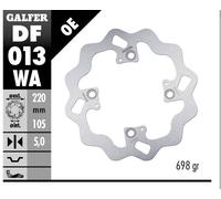 GALFER DISCO FRENO WAVE 220x5mm POSTERIORE PER HONDA CB 600 HORNET 1998-2006