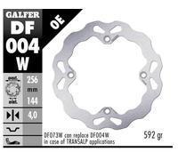 GALFER DISCO FRENO WAVE 256x4mm ANTERIORE PER HONDA CB 450 NIGHT HAWK ("82-"84)