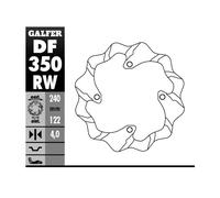GALFER - Disco Freno Wave Racing Starr df350rw
